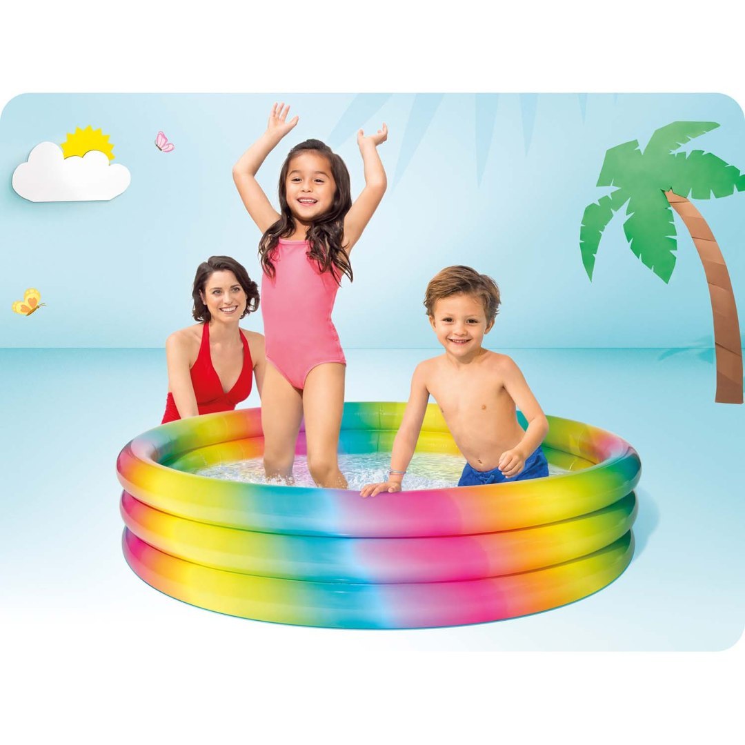 Piscina gonfiabile per bambini Geometria 147 x 33 cm
