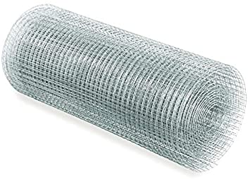 Rete Metallica Zincata 1x25 m - Filo Ø 1 mm - Maglia 12.5x12.5 mm