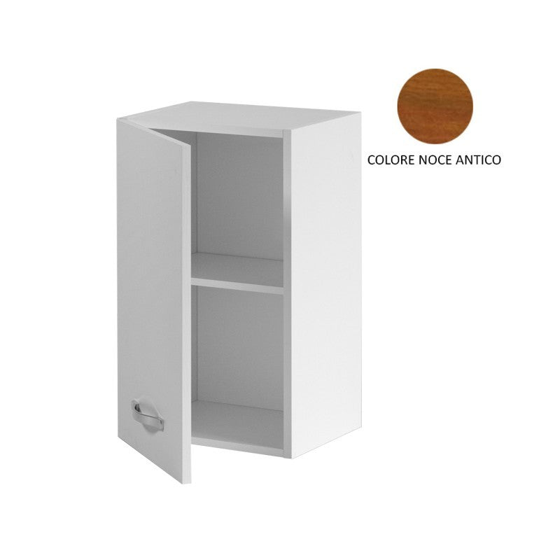 Mueble alto de cocina modular nogal antiguo 40x32xAl. 72 cm 1 puerta