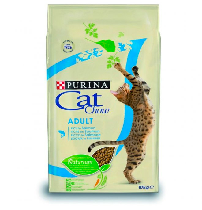 Purina chow gato adulto salmón 10 kg