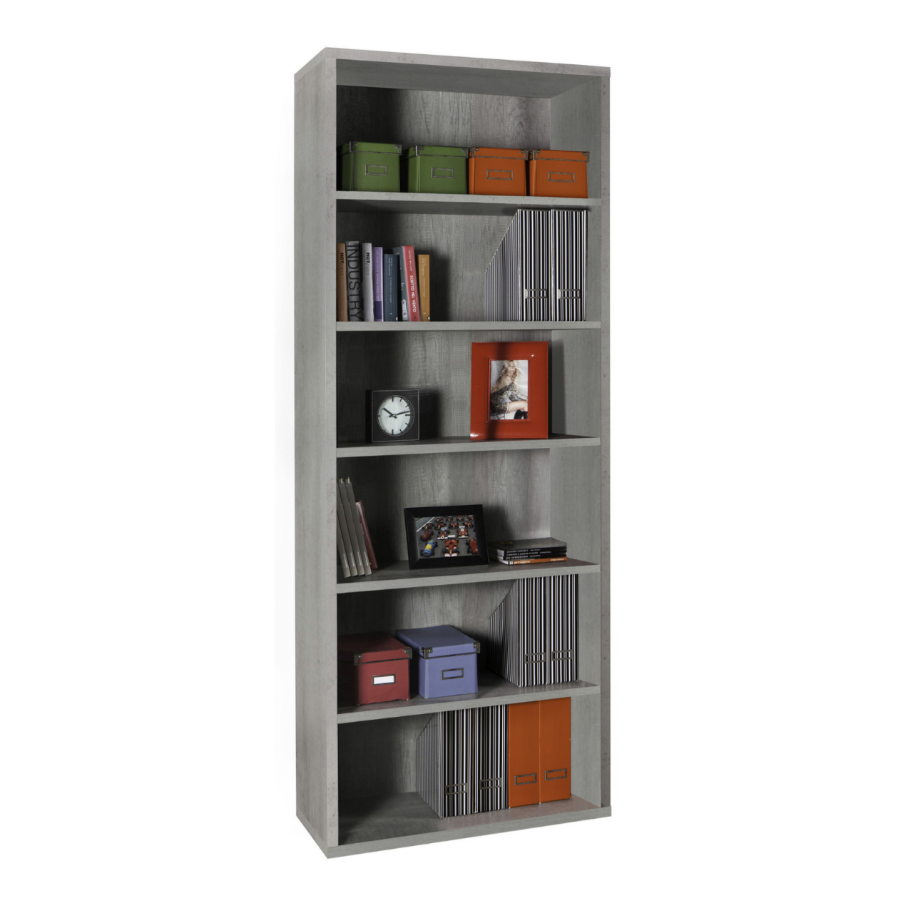 Librería 35,7 x 81,6 x 217h cm Cemento
