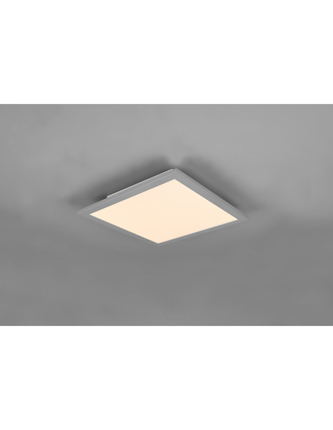 Luz de techo cuadrada moderna, iluminación Led de aluminio gamma con atenuador trío