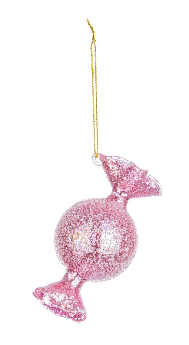 12x Colgante Vt Toffee Rosa 5X9,2H