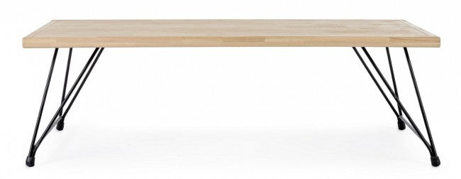 Mesa de centro industrial estilo vintage DISTRICT 120x60x h36 cm