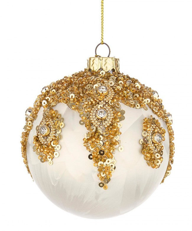 12x Esfera Vt Melissa Blanca