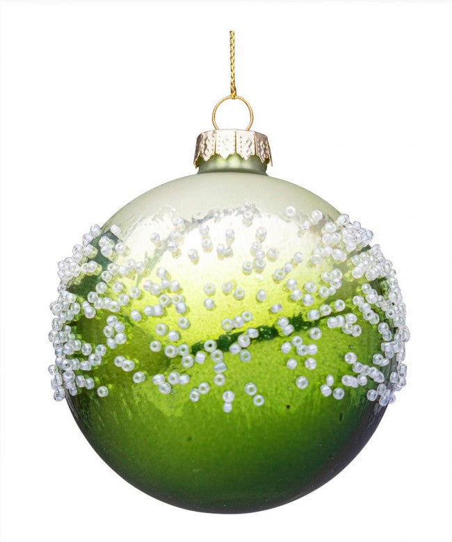 12x Esfera Vt Adorno Verde