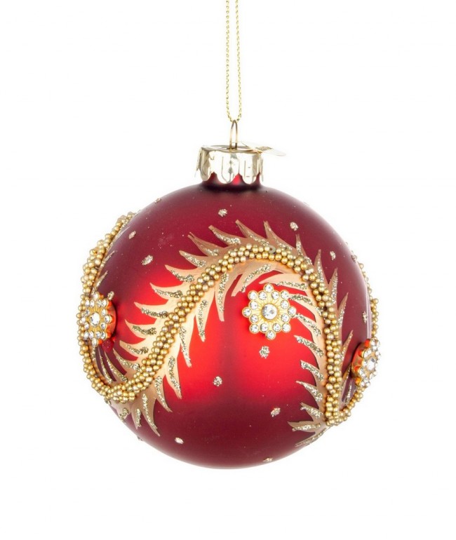 12x Sfera Vt Peluche Serpiente Roja D80