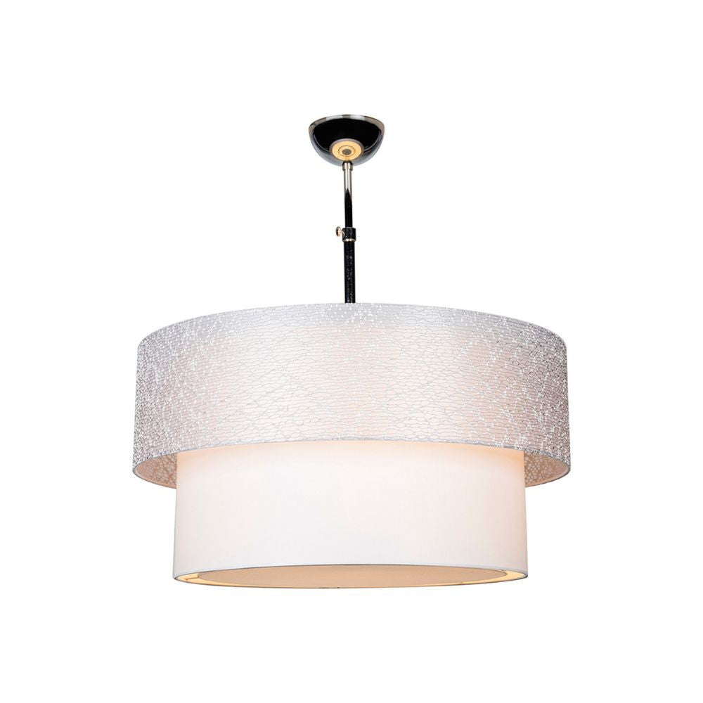 Lámpara colgante Polo MDL2749 en tela gris