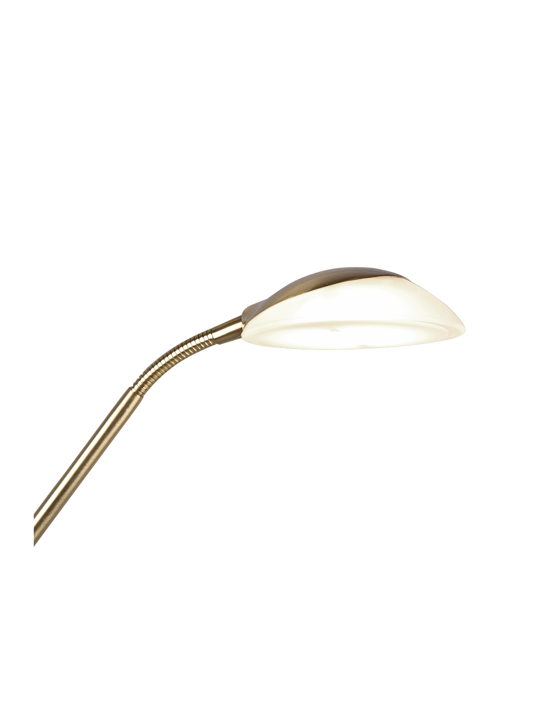 Lámpara de pie Led con punto de lectura de doble iluminación Orson Brass Trio Lighting