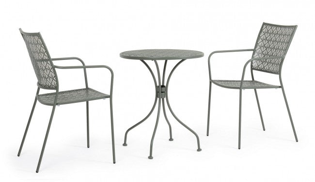 4x C-Br Silla Lizette Oliva Oscuro