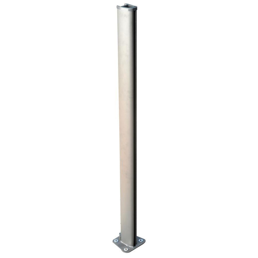 Cortina lateral de tela gris 300x140 cm