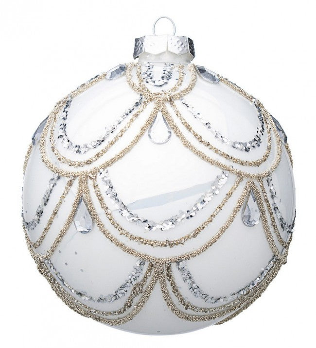 8x Esfera Vt Lavish Blanco D100