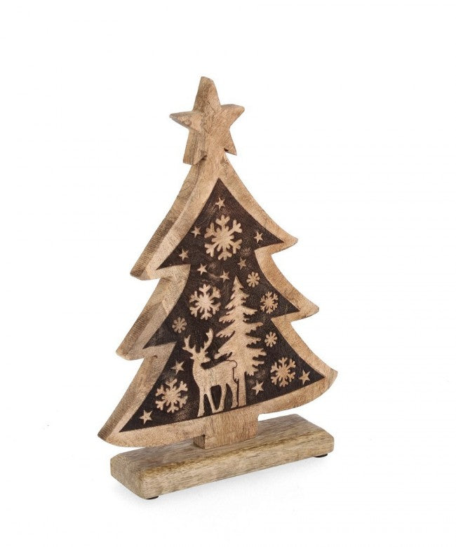 8x Soporte Wald de pino Nat-Brown