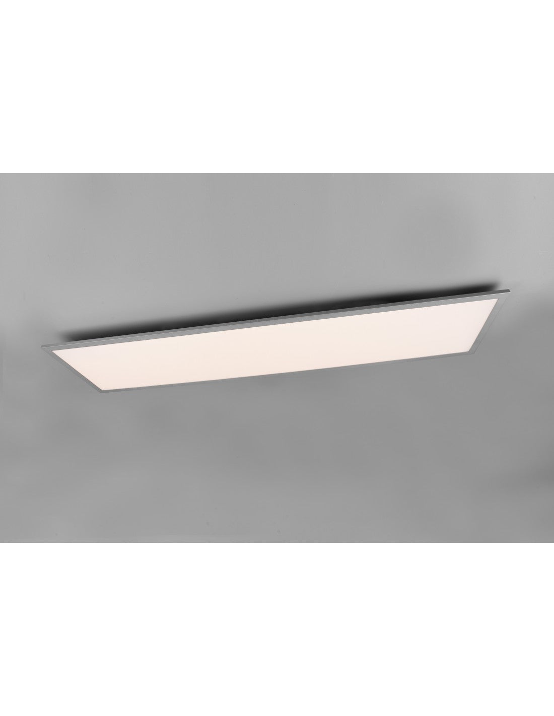 Lámpara de techo LED rectangular moderna Gamma Aluminium Trio Lighting