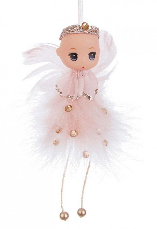 8x Karol Colgante Angel Rosa 8X12H