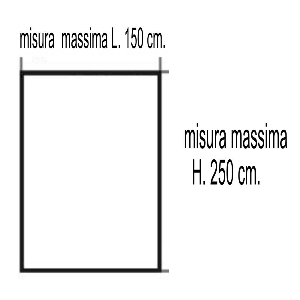 AQUÍ CAE 150X250 MARFIL