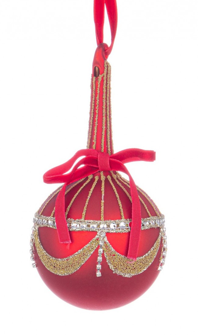 6x Esfera Vt Glyl Rojo D80 H14,5