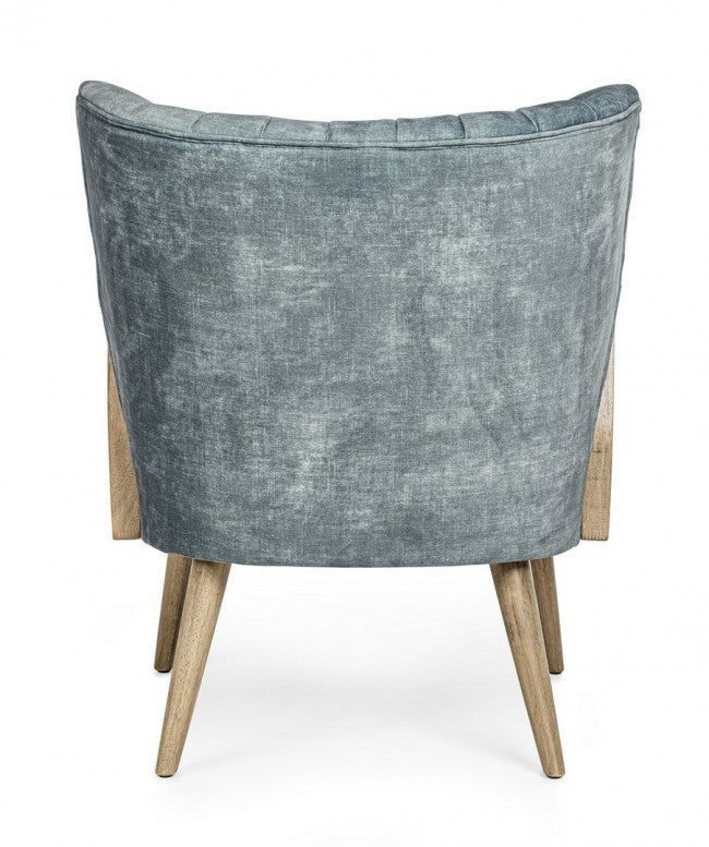 Sillón vintage de madera Virna Costal