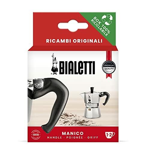 Repuestos Bialetti, Incluye 1 Mango Con Enchufe, Compatible Con Moka Express Y Elettrika (1/2 Tazas)