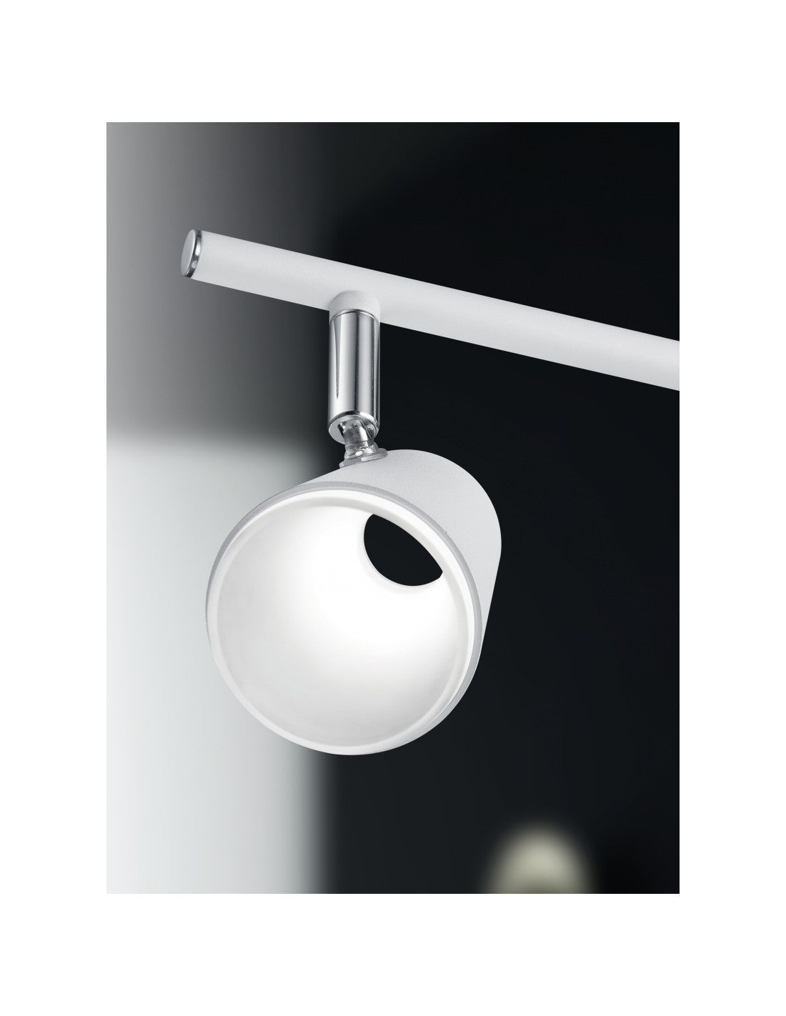 Lámpara de techo Arms con 4 Focos Orientables Narcos White Trio Lighting