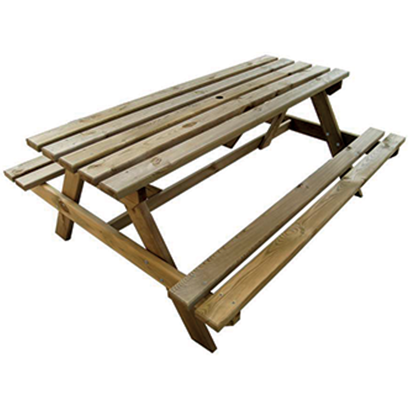 Mesa Pic-Nic de madera impregnada