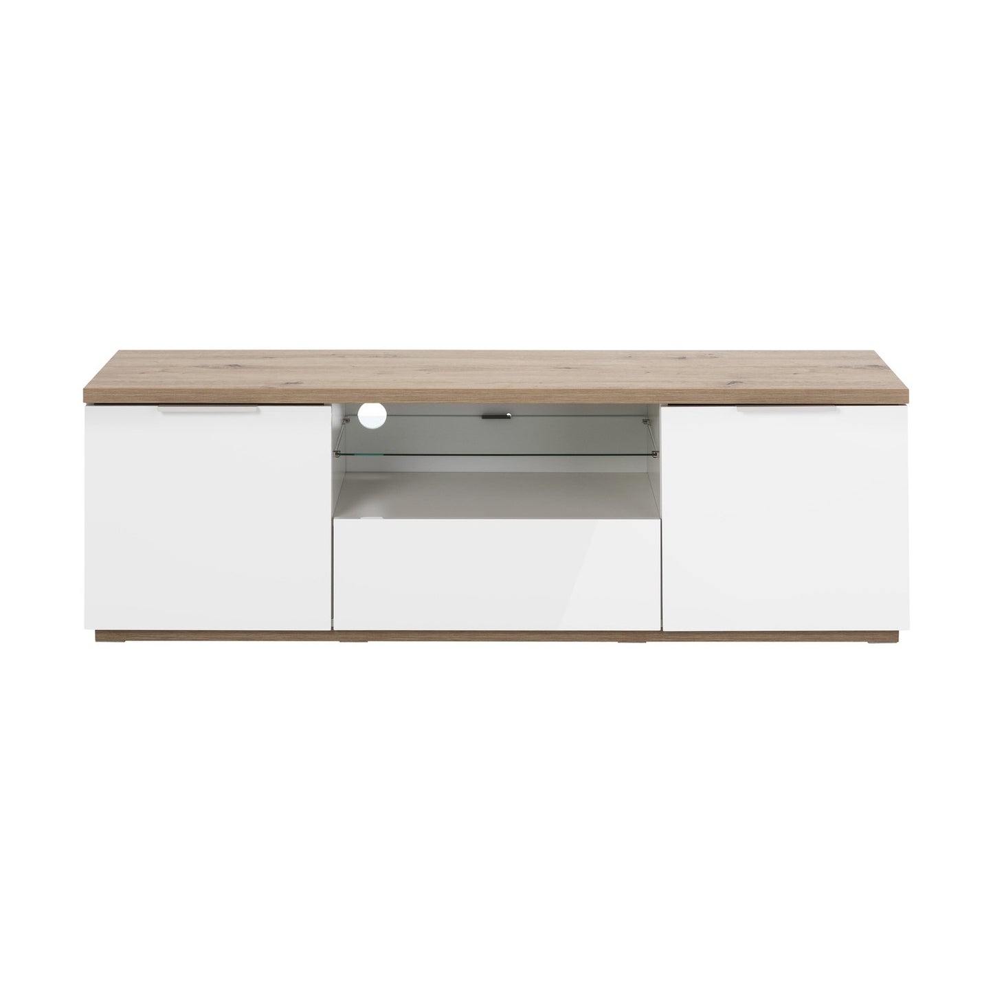 Mueble TV Mundi con 2 puertas y 1 trampilla