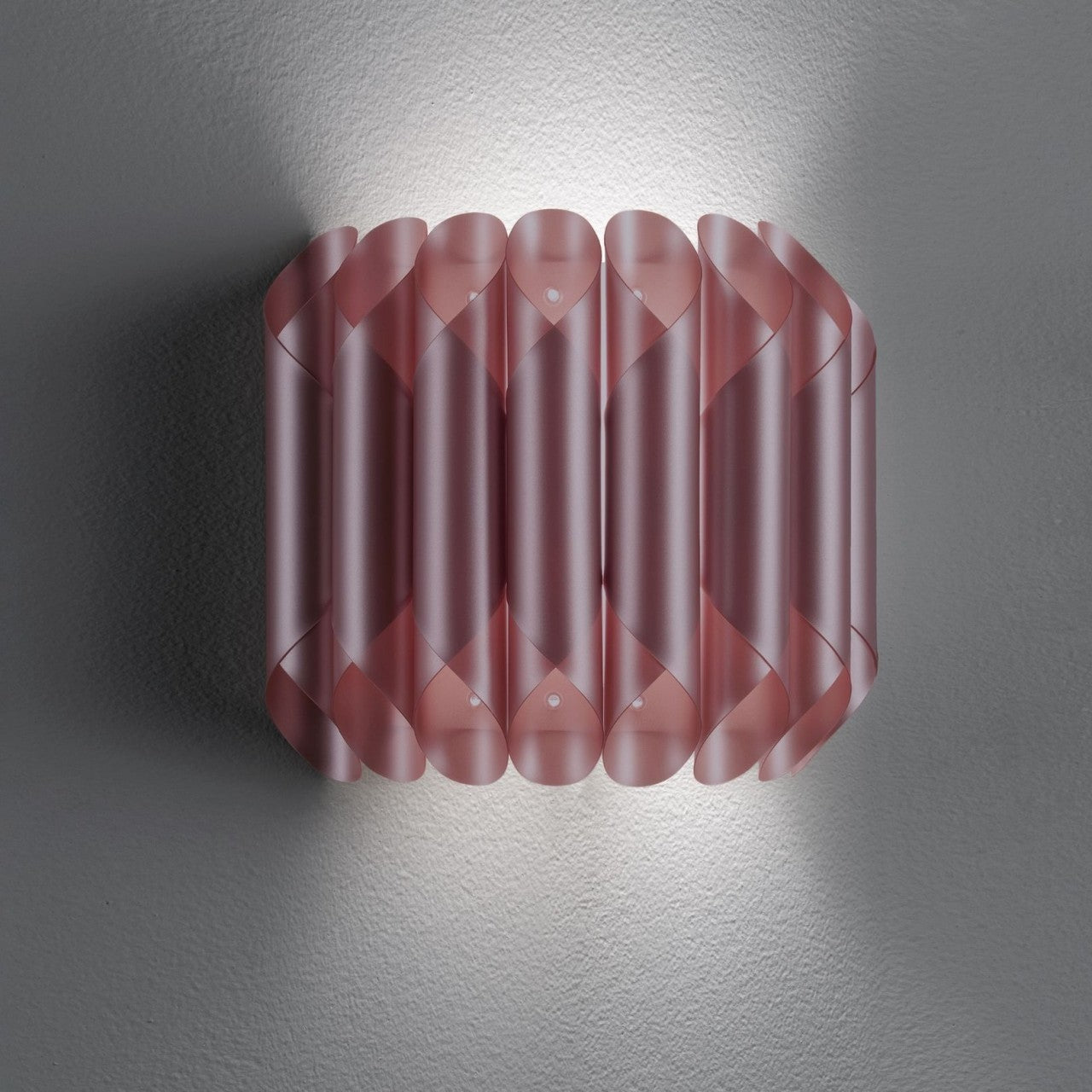 Aplique de metal rosa en 32 x 16 x 30h