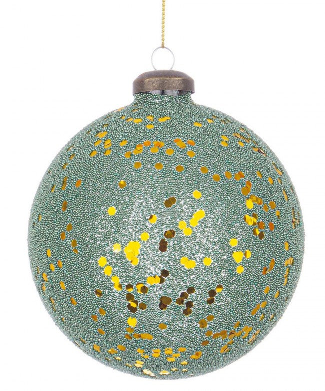 8x Esfera verde brillante Vt