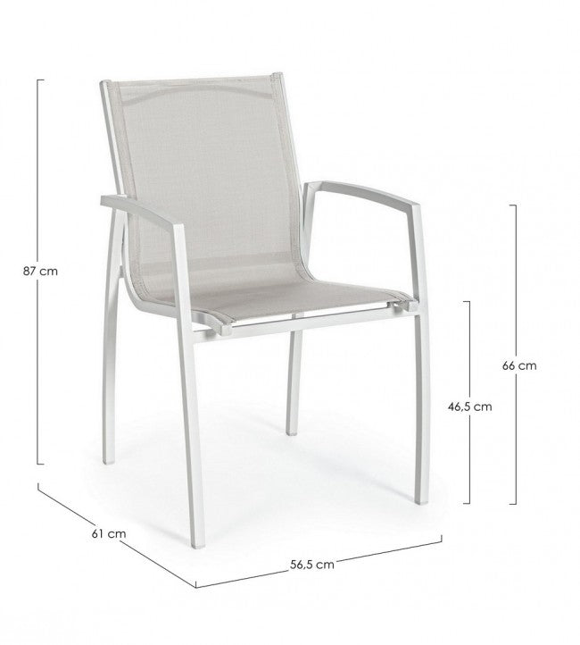 6x Silla C-Br Hilla Nube Blanca Ld30 -