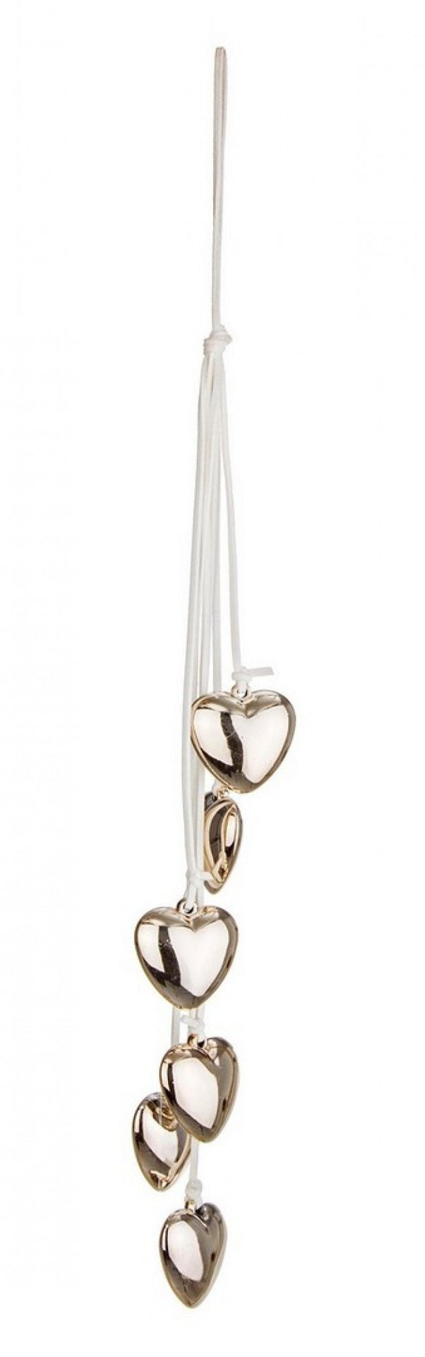 12x Colgante de corazón de dalia