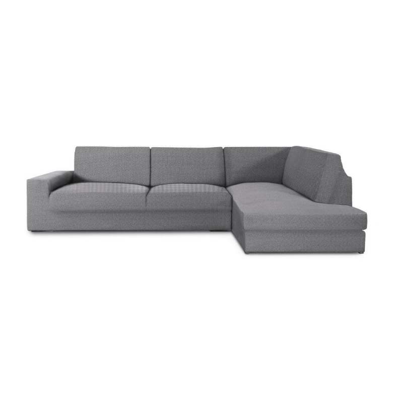 Funda para sofá esquinero derecho Jaz gris 350-500