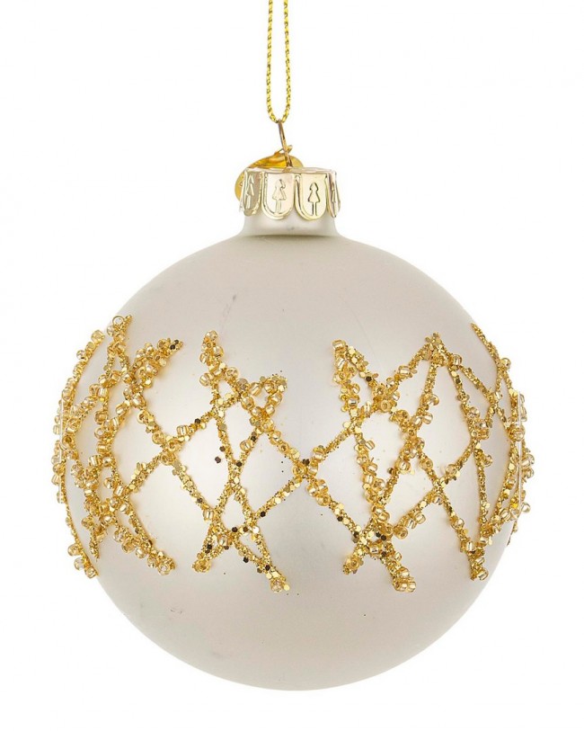 12x Esfera Vt Embellish Blanco D80