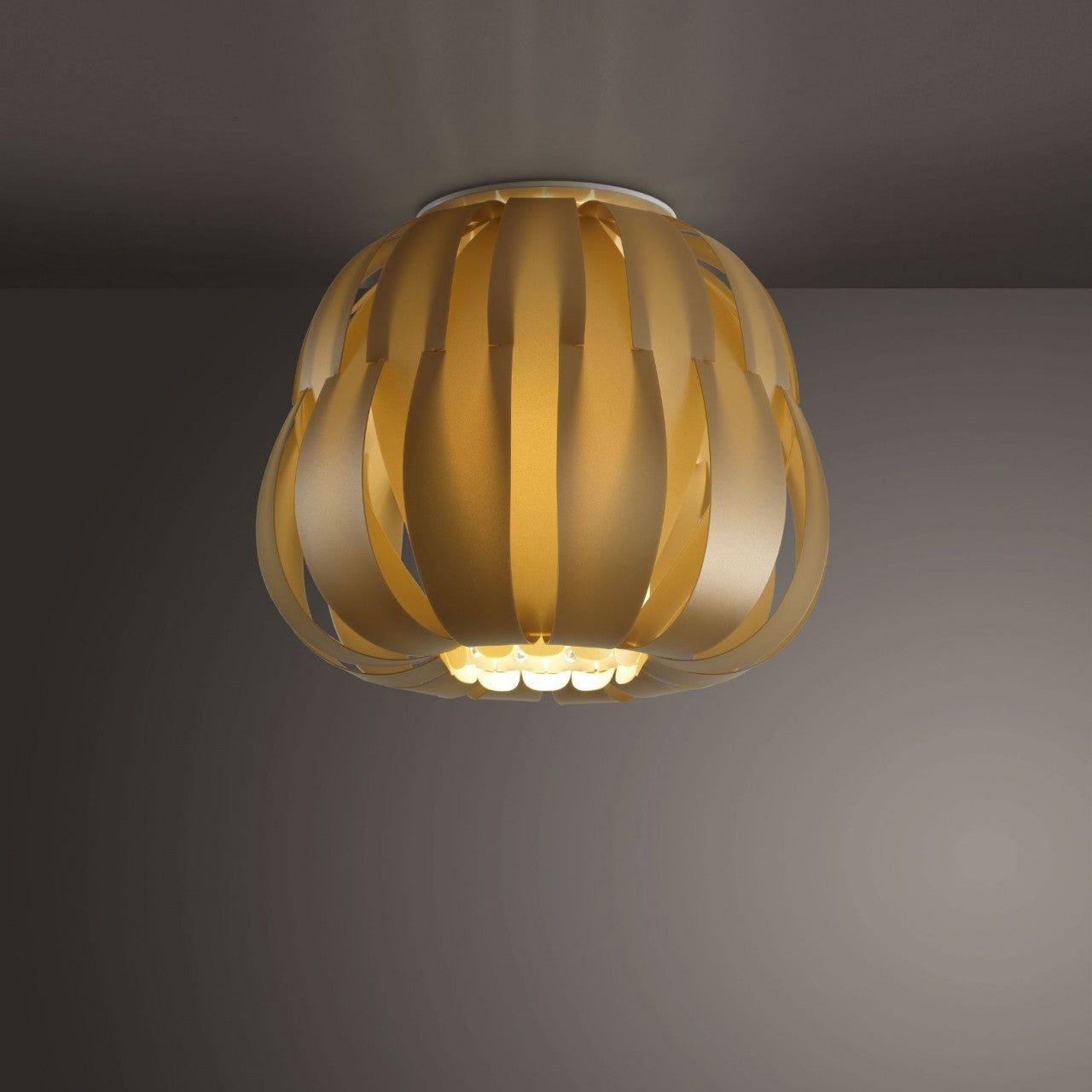 Nuevo Plafón dorado cm. 29x23h