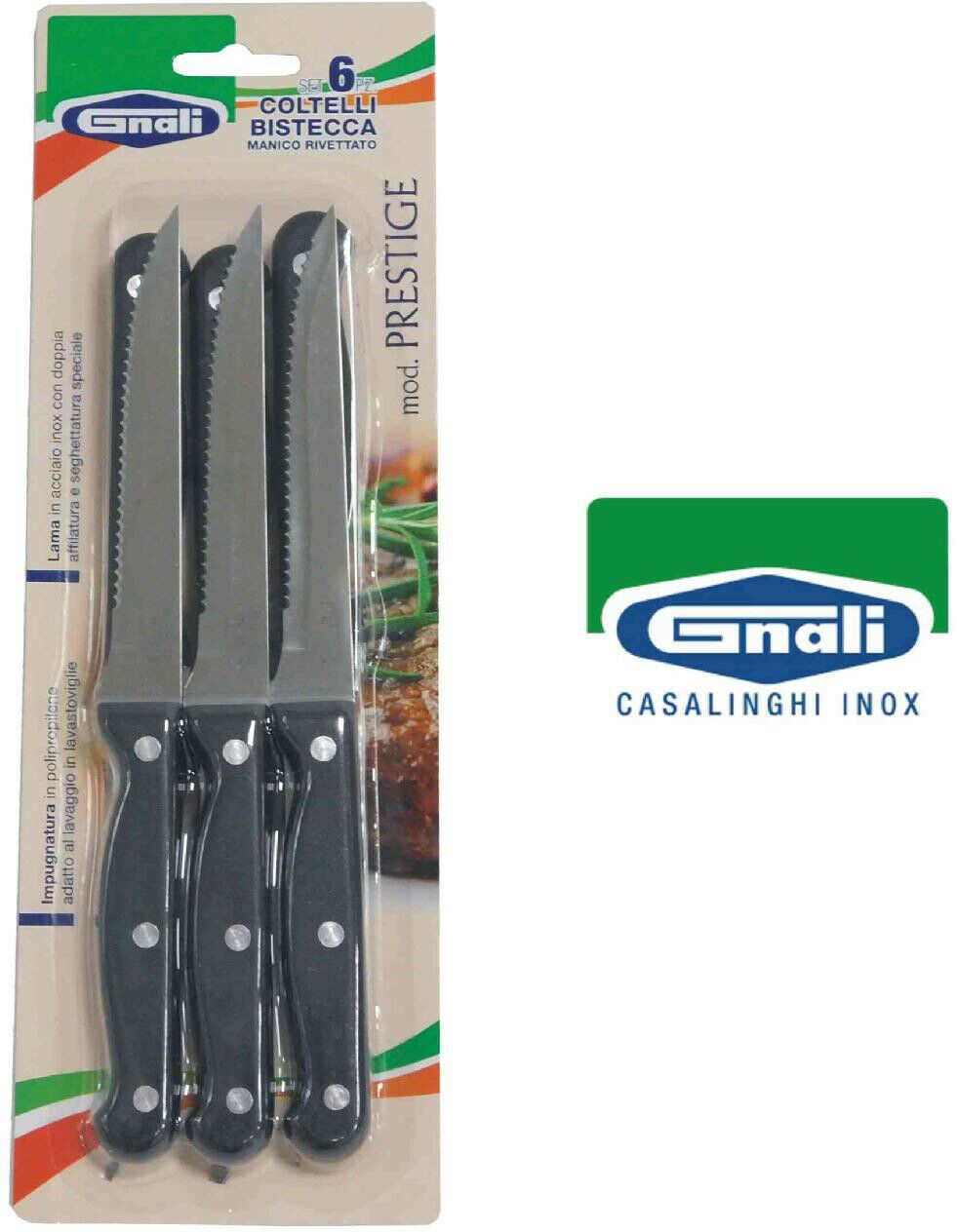 Cuchillo para carne pack de 6 piezas Prestige