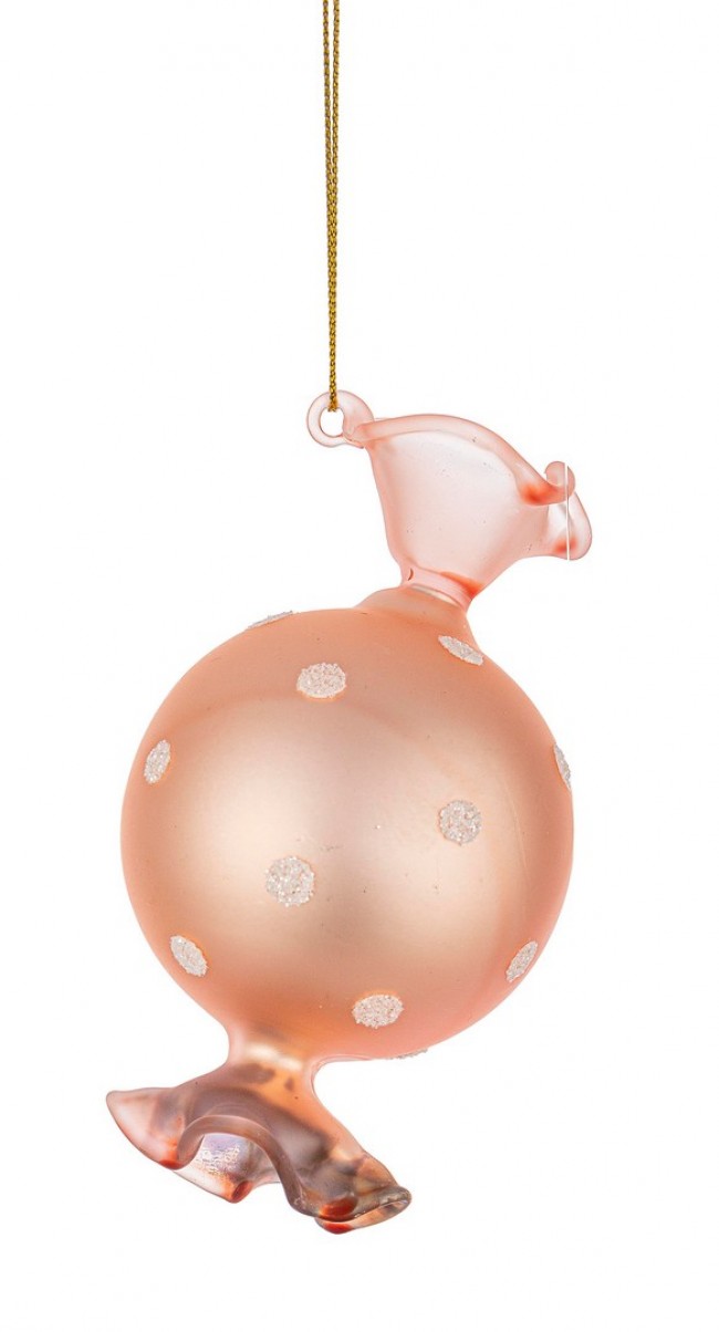 12x Colgante Vt Oro Rosa Azucarado 6.5X12H