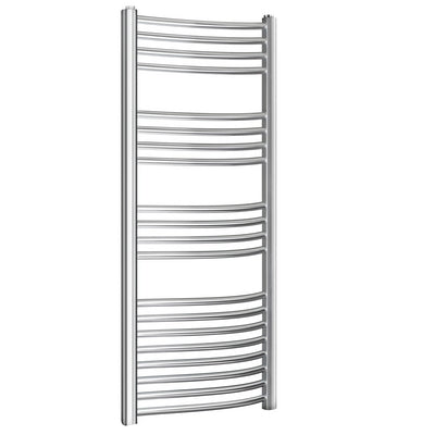 Radiador decorativo cromado curvo Kalura - H 1500 - Int. 450 - L 500