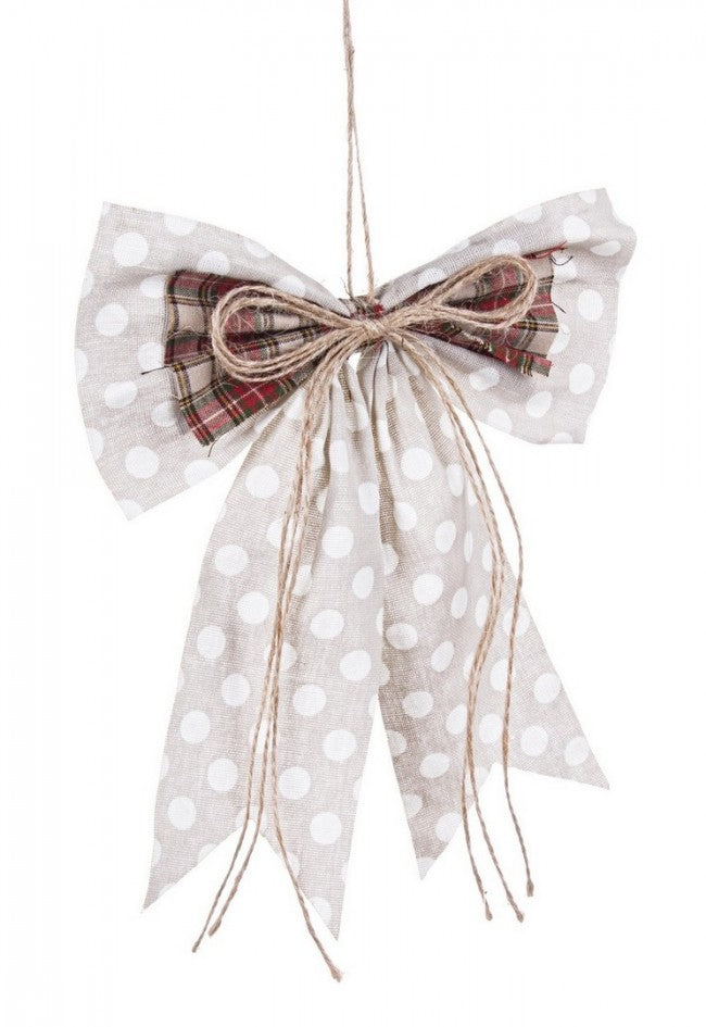 12x Colgante York con lazo de lunares L