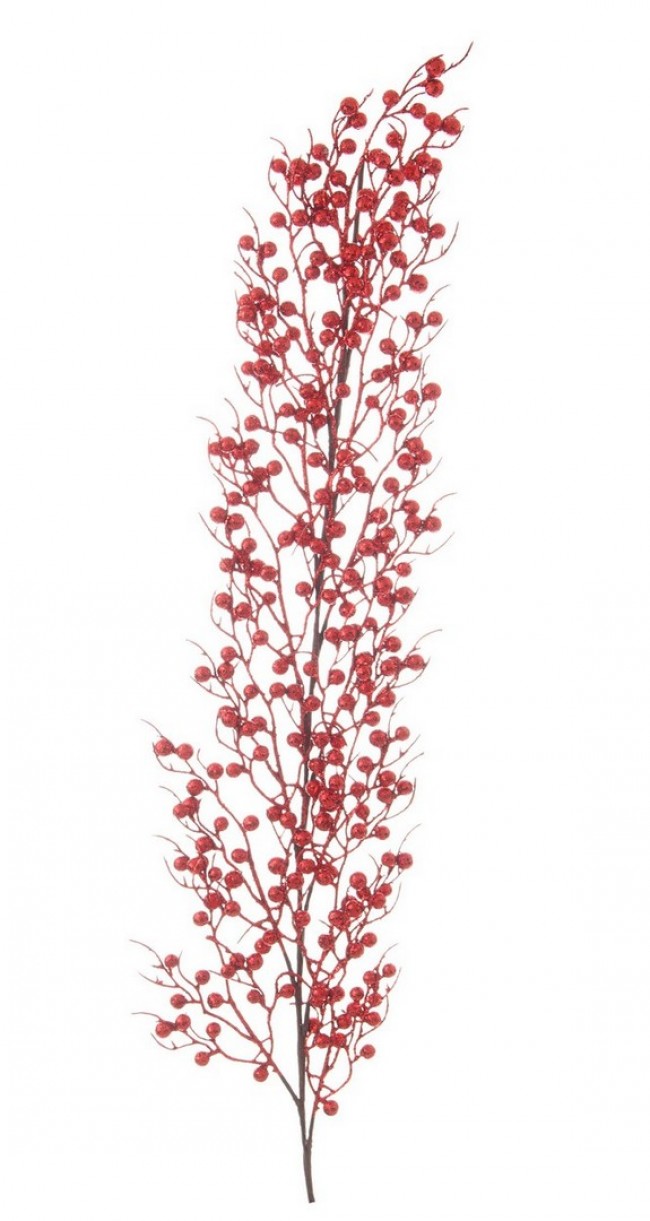 6x Rama de Bayas de Sheryl Roja Al 104 cm