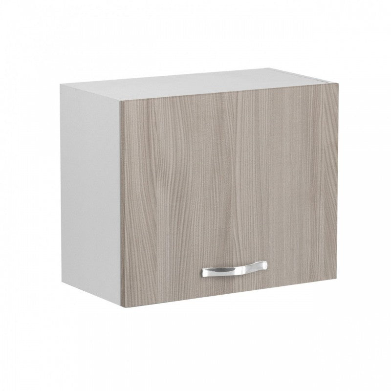 Mueble de pared sobre campana de olmo con puerta de cocina 60x32xh49 cm