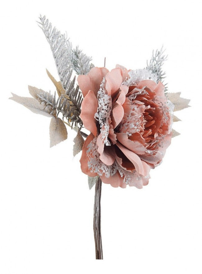 12x Púa Peonía Amalia Coral C