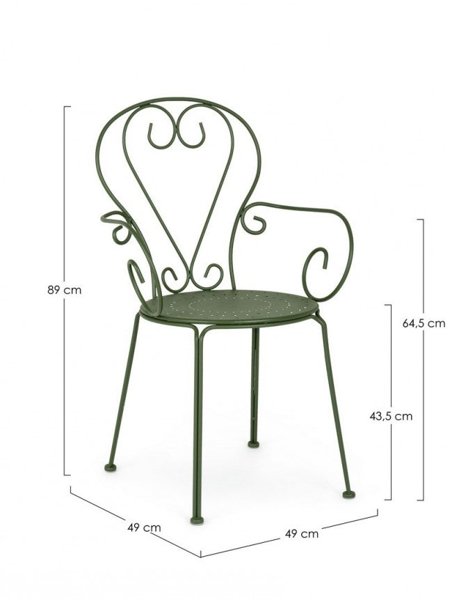 4x Silla Bosque C-Br Etienne