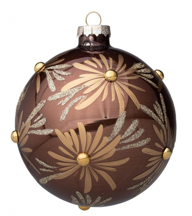 8x Esfera Vt Margarita Marrón