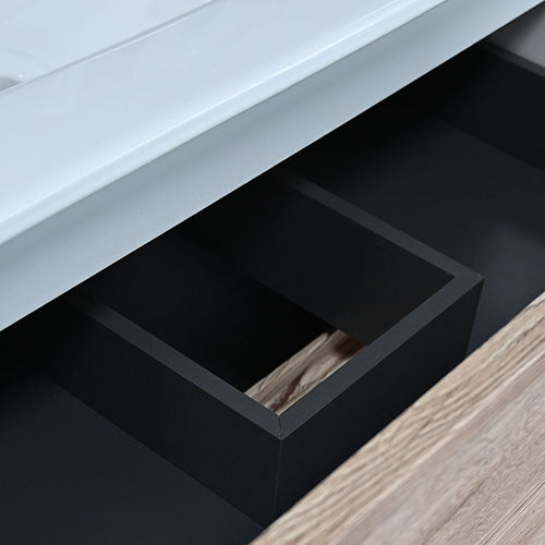 Mueble suspendido roble anudado 70 cm