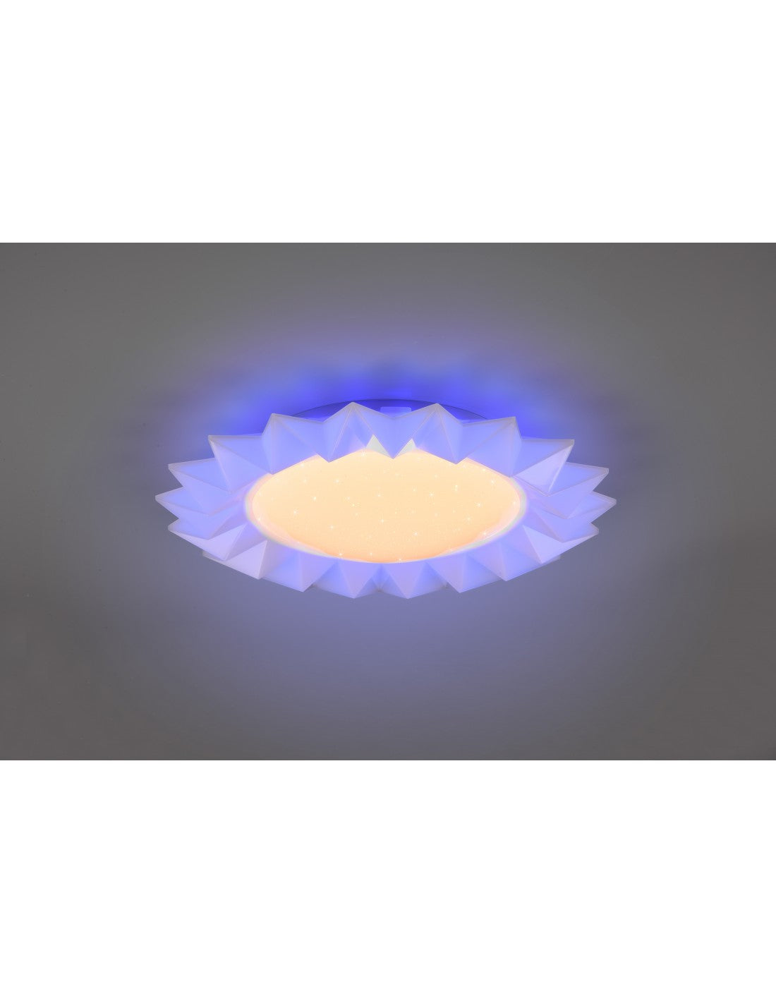 Lámpara de techo Girasol Doble LED Dimmer RGBW Ø41 cm Trio Lighting