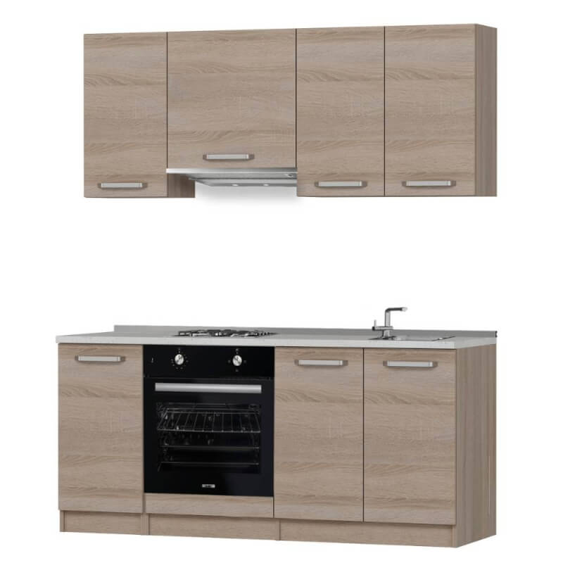 Cocina Sumy 180 cm roble
