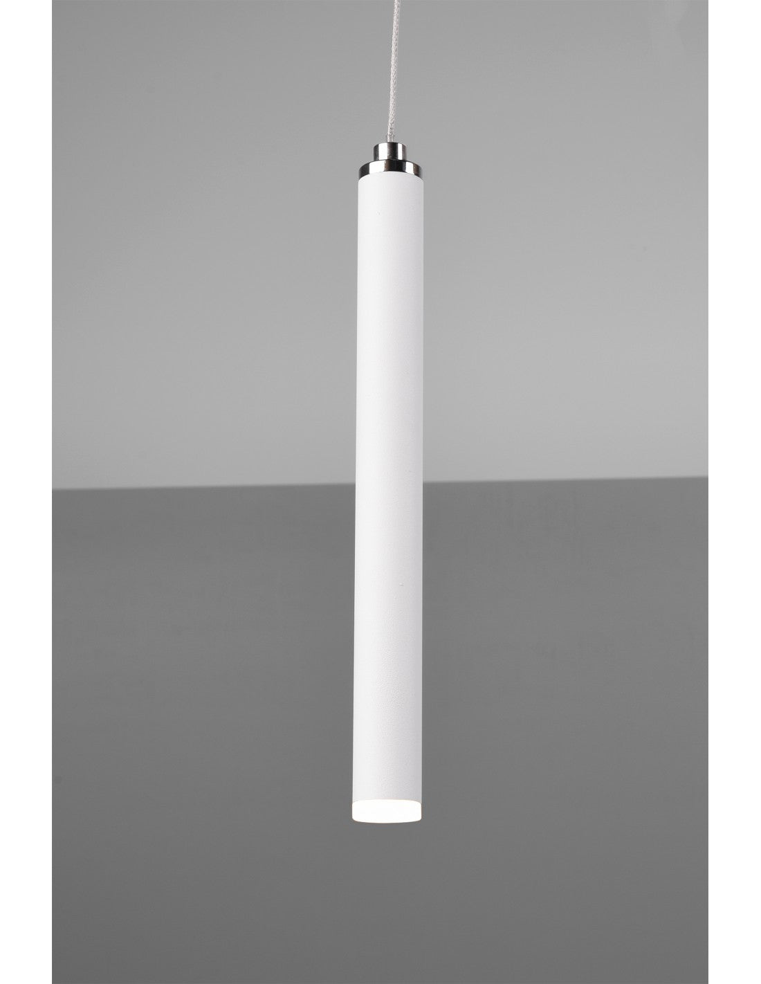 Suspensión Tubular Moderna 11 Tubos LED Blancos Ø40 cm Trio Lighting