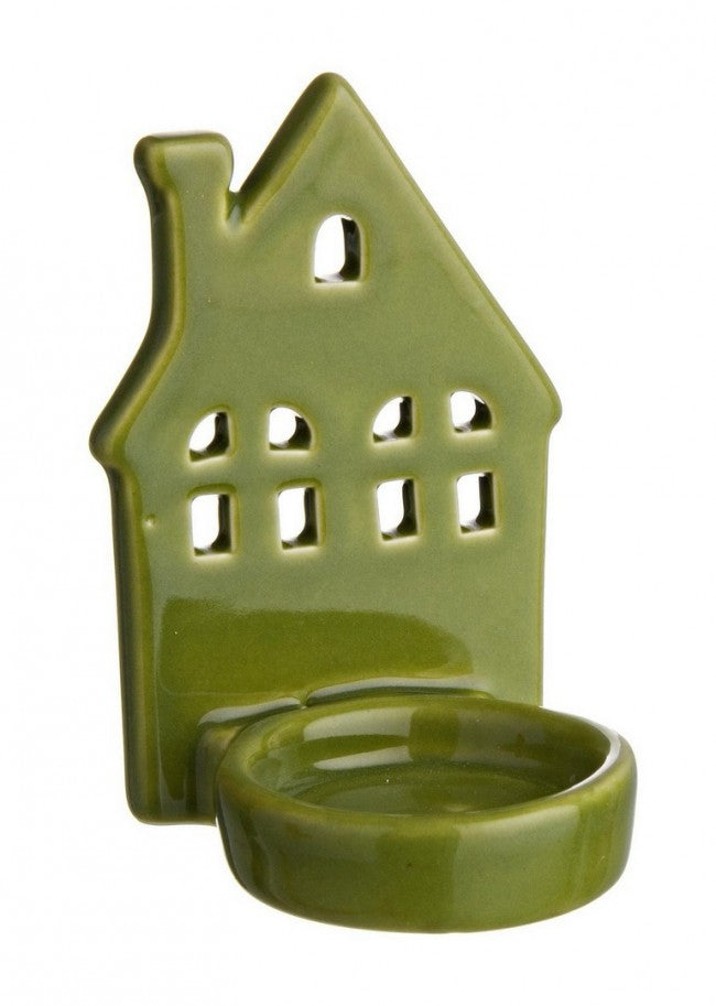 6x Portavelas Verde Lotty House