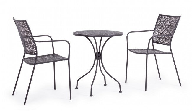 4x Silla C-Br Lizette Antracita