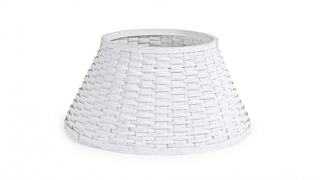 6x Cubierta para base de árbol White Delight D55