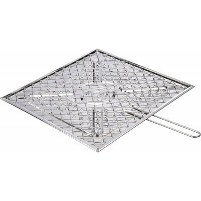 Tostadora Rejilla Tostadora Grill Pan Verduras Polenta 25 x 25 cm